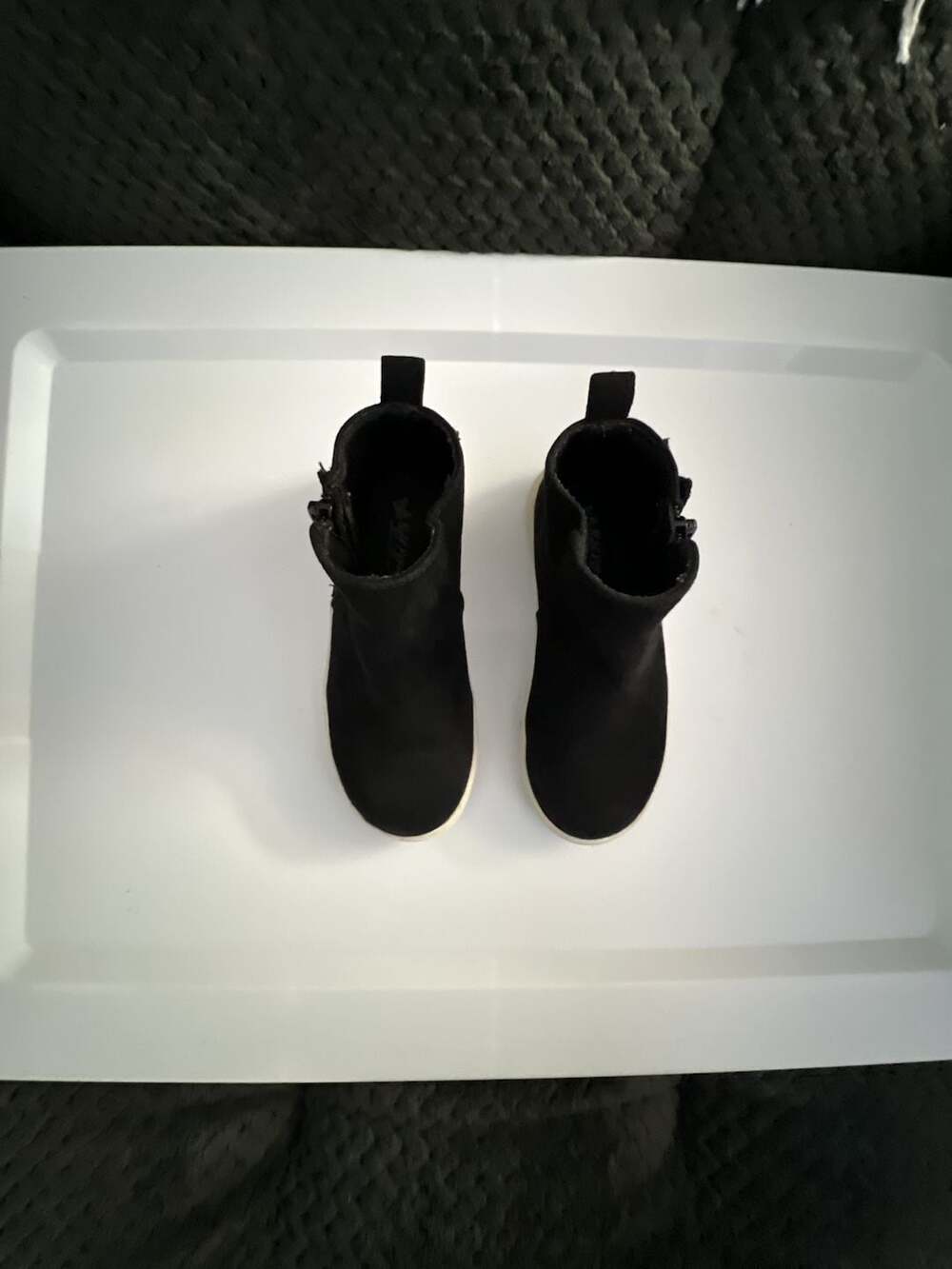 Steve Madden Black Booties Little Kid
Size 91/2